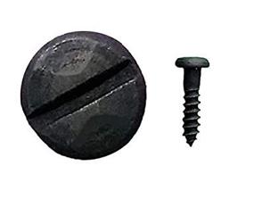 img 3 attached to Rustic Pyramid Head Screws: 🔩 Premium Fasteners Package for Vintage Charm