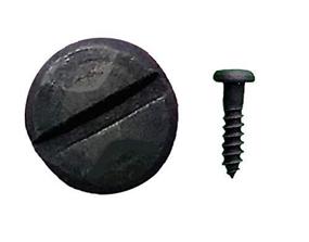 img 1 attached to Rustic Pyramid Head Screws: 🔩 Premium Fasteners Package for Vintage Charm
