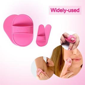 img 2 attached to edealing 1SET Smooth Legs Skin Pad Arm Face Upper Lip Hair Removal Remover Set Exfoliator - Experience Effective Hair Removal Results!