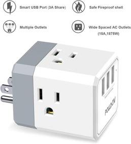 img 3 attached to Expanders POWSAV 3 Outlet Extender Protector