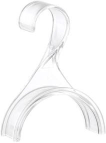 img 4 attached to 👜 Luxury Purse Closet Acrylic Hanger - Protect, Organize, and Display Your Bags - Preserve Purse Handle Integrity - Acrylic Hanger Organizer for Closet - Premium Purse Care - 1 Piece