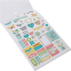 img 2 attached to 📅 Enhance Your Planner with Carpe Diem Planner Essentials Seasons Mini Sticker Tablet, 12 Count
