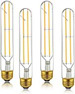 🌟 enhanced ambience with dimmable edison tubular led bulb, 60w equivalent logo