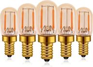 🕯️ vintage t22 tubular led candle bulb e12 candelabra night light логотип