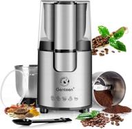 coffee grinder electric genteen bean logo