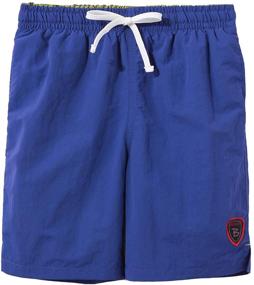img 1 attached to 🩳 BUYKUD Boys' Swim Trunks for Surfing, Swimming, and Bathing
