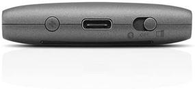 img 1 attached to 🖱️ Lenovo Yoga Mouse with Laser Presenter - 2.4GHz Wireless Nano Receiver & Bluetooth 5.0 - Award-Winning Ergonomic V-Shape - Adjustable 1600 DPI - Optical Mouse - GY50U59626 - Iron Grey - Gray
