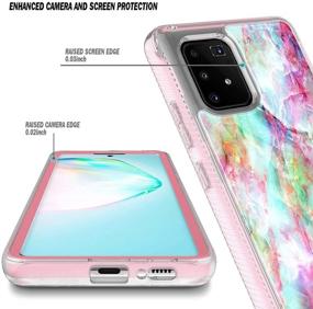 img 2 attached to E-Began Case For Samsung Galaxy S10 Lite (2020)/Galaxy A91 With [Built-In Screen Protector]