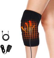 🔥 adjustable temperature heated knee pad for elderly in cold weather - reliable heat therapy brace to relieve knee pain, joint pain, and arthritis - 1pcs логотип