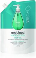 method hand refill waterfall ounce foot, hand & nail care logo