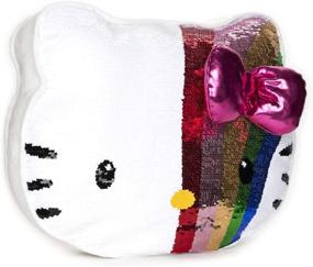 img 1 attached to GUND Sanrio Changing Rainbow Sequin