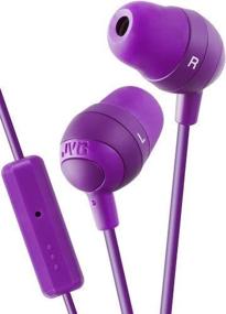 img 1 attached to JVC HAFR37V Marshmallow Earbuds Violet