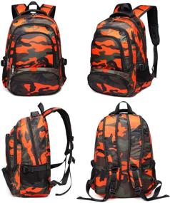 img 2 attached to 🎒 Cool Camouflage: Lightweight Elementary Bookbags for Adventurous Kids!