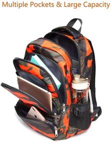 img 1 attached to 🎒 Cool Camouflage: Lightweight Elementary Bookbags for Adventurous Kids!