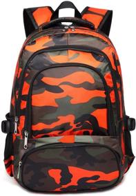 img 4 attached to 🎒 Cool Camouflage: Lightweight Elementary Bookbags for Adventurous Kids!