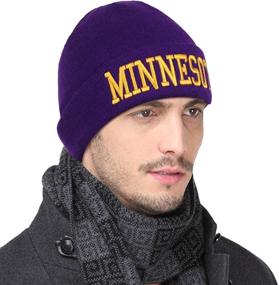 img 2 attached to LEMOISTARS Classic Stretch Football Beanies Outdoor Recreation for Climbing