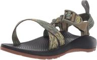 👣 chaco unisex ecotread sandal medium boys' shoes - sandal collection for enhanced comfort and durability logo