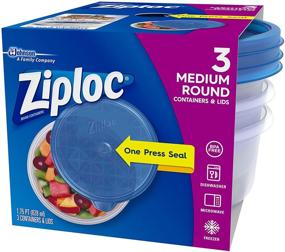 img 2 attached to Ziploc Container Medium Round Ct