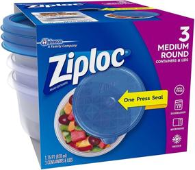 img 1 attached to Ziploc Container Medium Round Ct