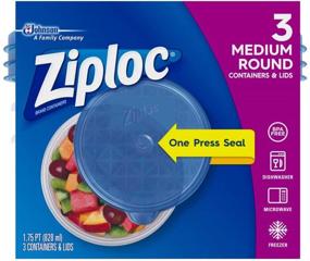 img 3 attached to Ziploc Container Medium Round Ct