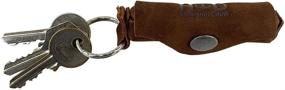 img 3 attached to 👜 Hide & Drink, Rustic Leather Lip Balm Keychain Holder: Durable, Vintage Style, Travel-friendly, 101 Year Warranty, Swayze Suede