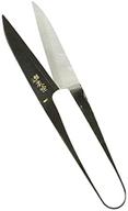 premium quality kotobuki traditional japanese thread scissors in sleek black finish with extra long blade for precision cutting logo