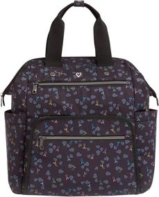 img 4 attached to 🎒 HeartSoul Women's Convertible Backpack: Enhancing Awareness & Functionality