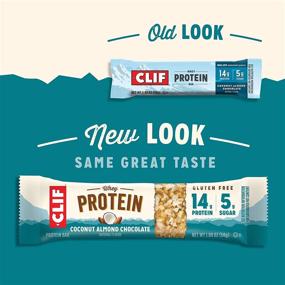 img 3 attached to 🌱 Clif Whey Protein Snack Bars - Gluten Free - Coconut Almond Butter - Non-GMO and High in Complete Protein (1.98 Ounce, 8 Count)