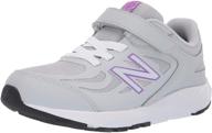 running shoes for athletic 👟 little girls - new balance girls logo