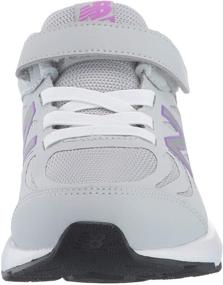 img 3 attached to Running shoes for athletic 👟 little girls - New Balance Girls