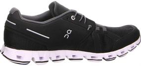 img 3 attached to 🏃 Performance-Packed Running Cloud Shoes: Black White Men's Footwear for Optimal Comfort and Speed