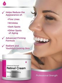 img 1 attached to 🌟 Retinol Facial Cream, 4oz, Moisturizer Free of SLS & Parabens, by Horbaach