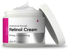 img 4 attached to 🌟 Retinol Facial Cream, 4oz, Moisturizer Free of SLS & Parabens, by Horbaach