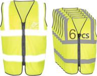 lx reflective visibility multi functional yellow 12pcs logo