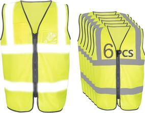 img 4 attached to LX Reflective Visibility Multi Functional Yellow 12Pcs