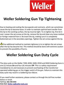 img 3 attached to 🔧 The Ultimate Weller D550PK 260-Watt/200W Professional Soldering Gun Kit: Three Tips and Solder Included in Convenient Carrying Case