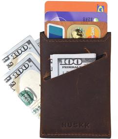 img 1 attached to 💼 Minimalist Men's Wallet with CSC B Pocket - Wallets, Card Cases & Money Organizers for Men