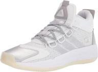 👟 adidas coll3ctiv3 basketball shoe in white silver: unbeatable style and performance! логотип