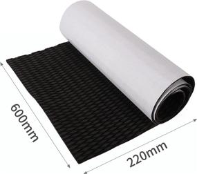 img 3 attached to MYOYAY Non Slip Flooring Adhesive Carpet（Black）