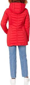 img 3 attached to 🧥 Nautica Midweight Stretch Puffer: Women's Coats, Jackets & Vests - Elite Comfort Collection