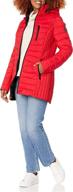 🧥 nautica midweight stretch puffer: women's coats, jackets & vests - elite comfort collection logo