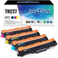 🖨️ ink e-sale tn223 tn227 compatible toner cartridge replacement 4-pack color set for brother hl-l3210cw hl-l3230cdw l3270cdw l3290cdw mfc-l3710cw l3750cdw l3770cdw printer logo