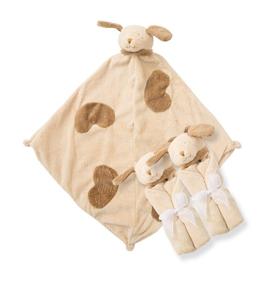 img 1 attached to 🐶 Angel Dear Puppy Blanket Set: Pair and a Spare 3-Piece Bundle for Ultimate Snuggles