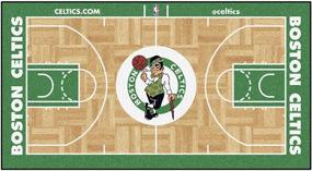 img 4 attached to 🏀 НБА "Бостон Селтикс" 9205 Корт Раннер от Fanmats: Премиум-нейлоновое решение для пола