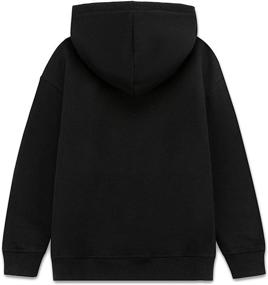 img 3 attached to 👕 DEESPACE Brushed Pullover Sweatshirt - Boys' Clothing for ages 3-12, Fashion Hoodies & Sweatshirts