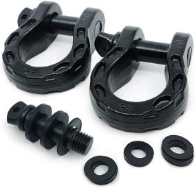 img 4 attached to GearAmerica Mega Shackles Black (2PK)
