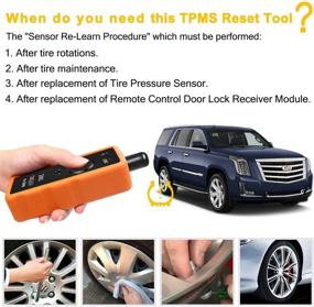 img 2 attached to 🔧 VXDAS TPMS Сброс Инструмент UL-50448 для GM и Ford - 2IN1 Супер инструмент для перенастройки датчика монитора давления в шинах (ТМД)- (издание 2019 года)