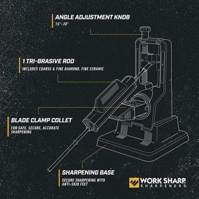 img 2 attached to 🔪 Precision Adjust Knife Sharpener by Work Sharp