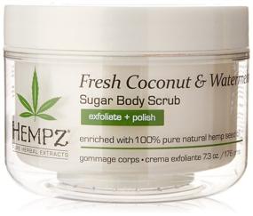 img 3 attached to 🍉 Hempz Coconut Watermelon Herbal Sugar