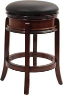 🪑 boraam magellan 24-inch brandy counter height swivel stool - product review and buying guide логотип